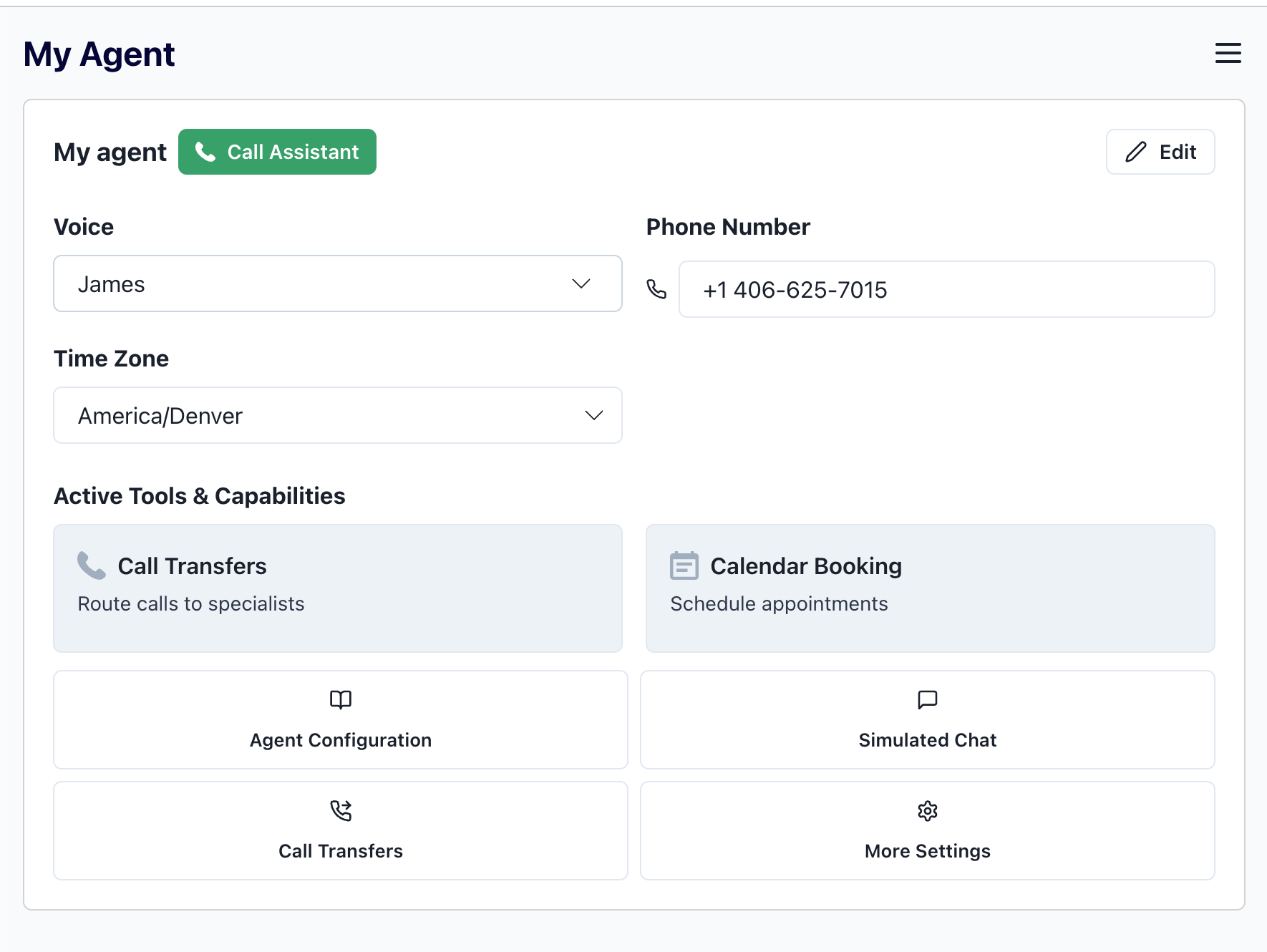 Dialzara agent setup screen, raw markdown editor